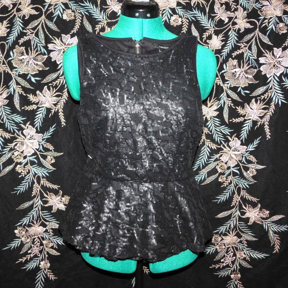 Forever 21 Sequin Top